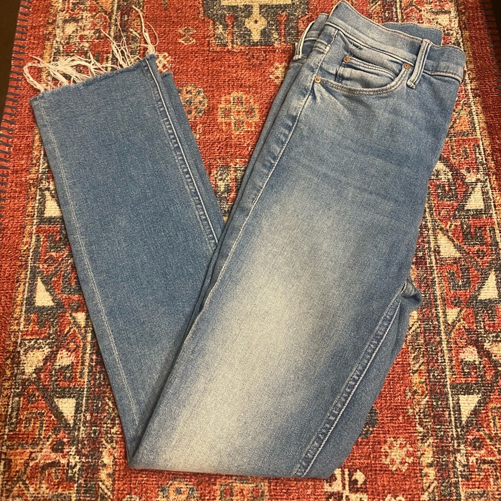 Mother The Pixie Dazzler Ankle Fray - Shoot To Thrill - size 23